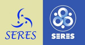 Logotipos de SERES el primero y el actualizado.